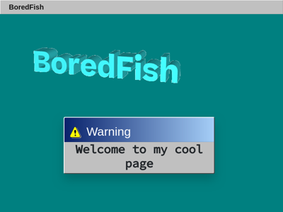 Screenshot of ~boredfish
